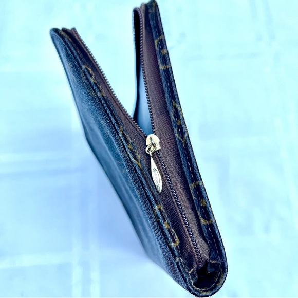 Louis Vuitton VINTAGE RARE Monogram Agenda Organizer Zip-Around Pouch (70s-80s) - Picture 11 of 15